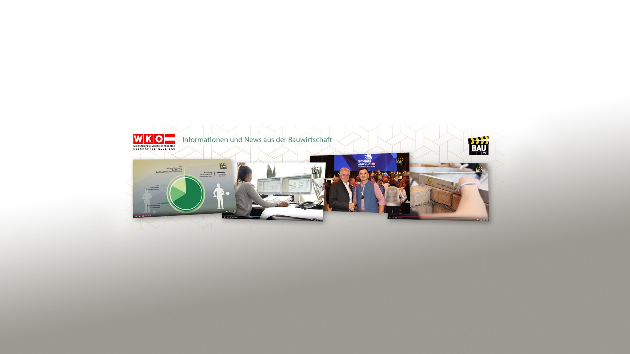 Geschäftsstelle Bau YouTube banner