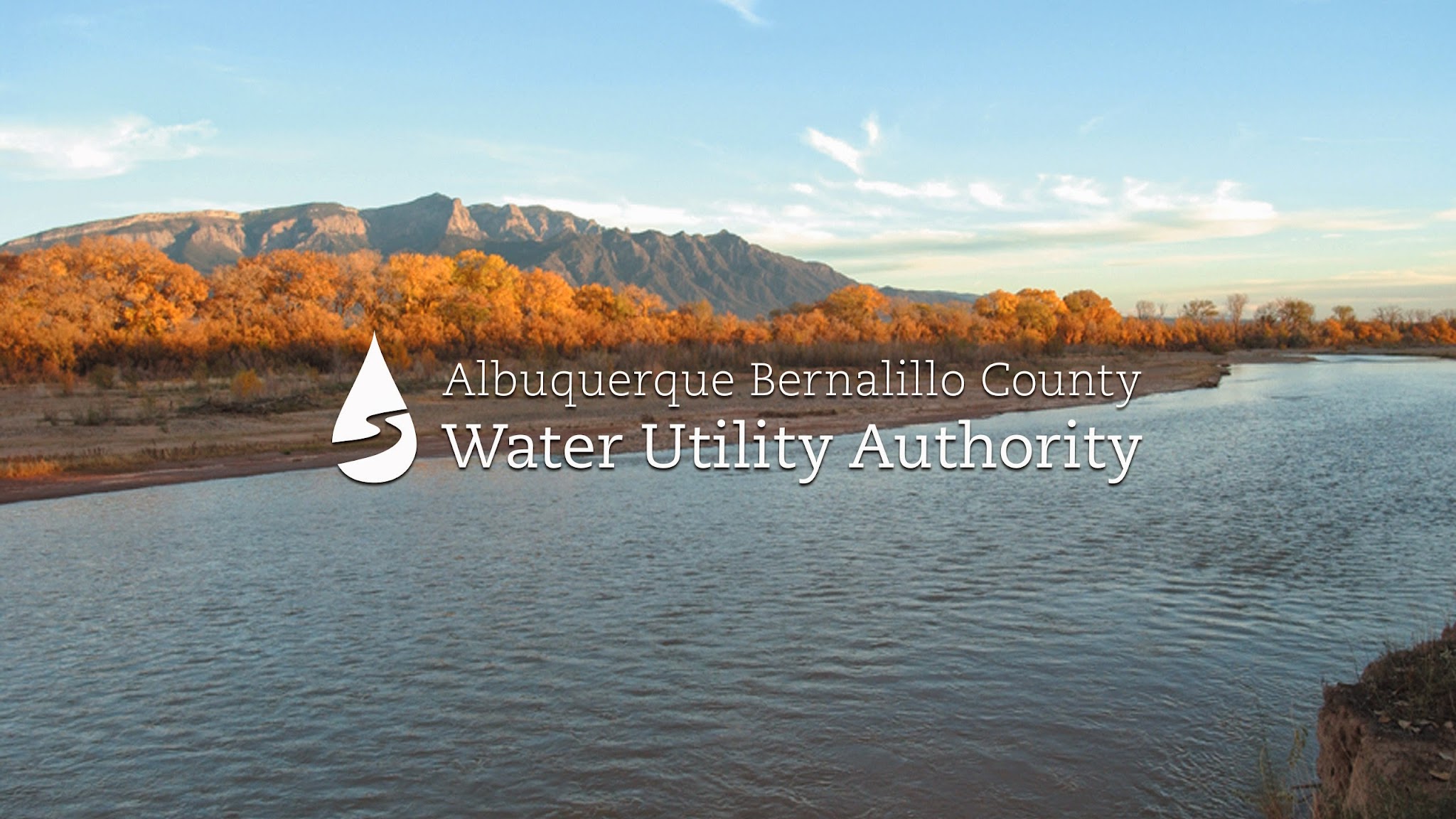 Albuquerque Bernalillo County Water Utility Authority YouTube banner