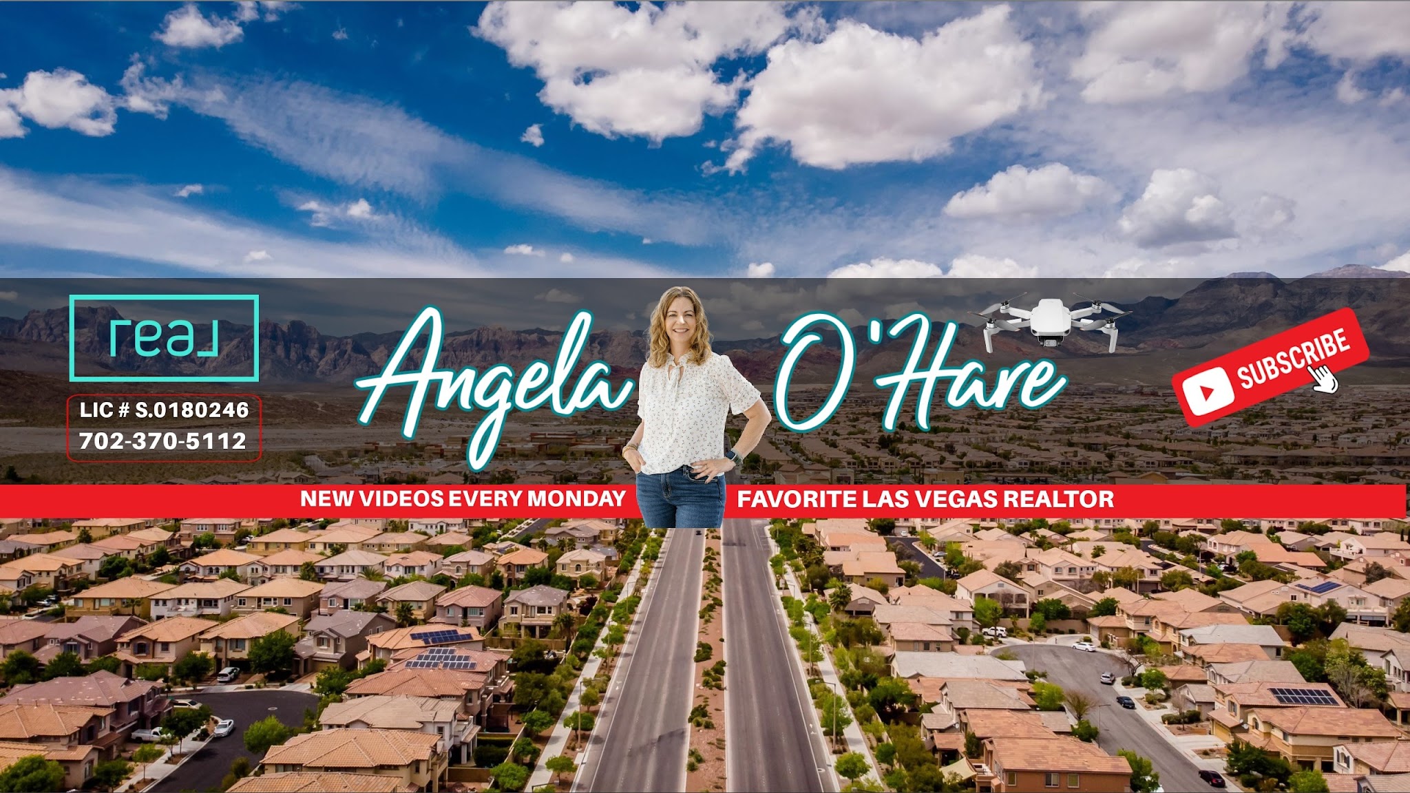 Angela O'Hare - Favorite Las Vegas Realtor YouTube banner