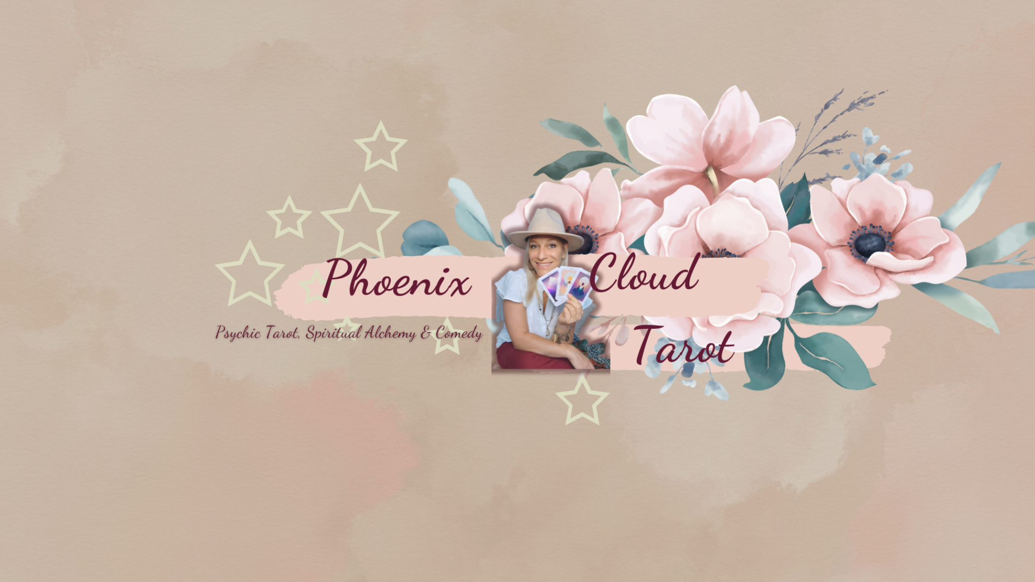 The Phoenix Cloud Tarot YouTube banner