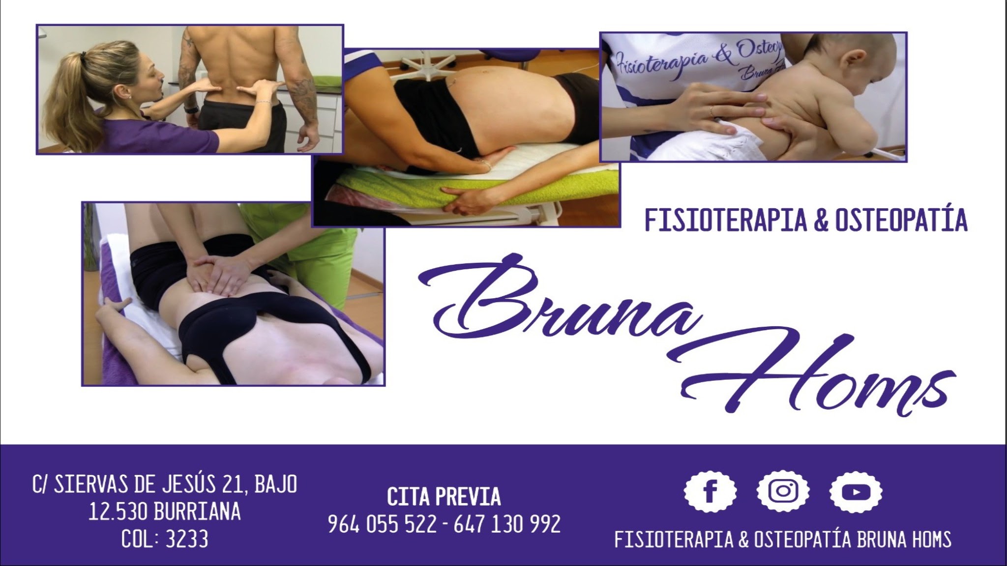 Fisioterapia Gratis Bruna Homs YouTube banner