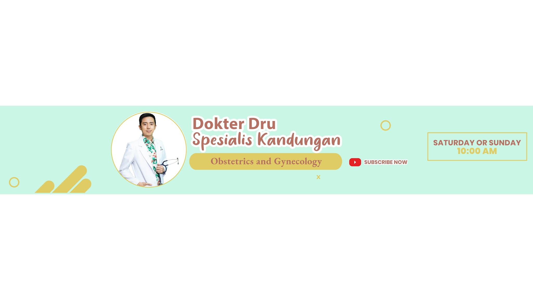 Dokter Dru Spesialis Kandungan YouTube banner