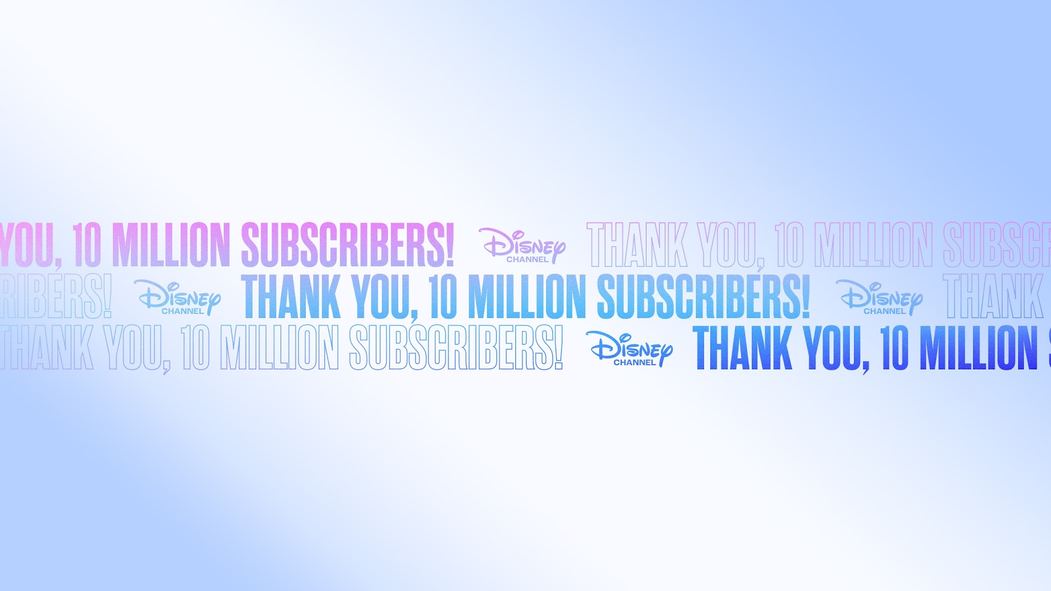Disney Channel YouTube banner
