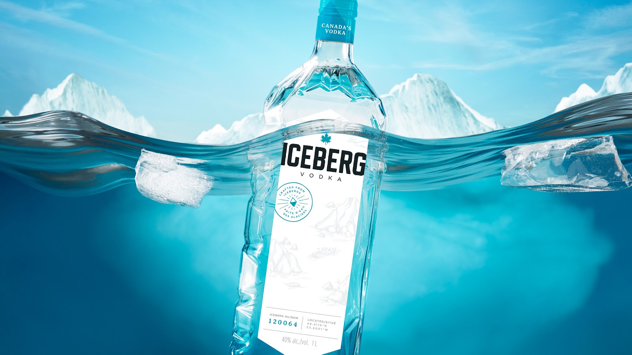Iceberg Vodka YouTube banner