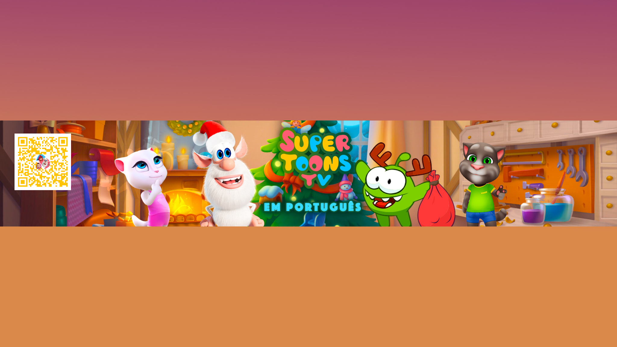 Super Toons TV em Português Brasileiro YouTube banner