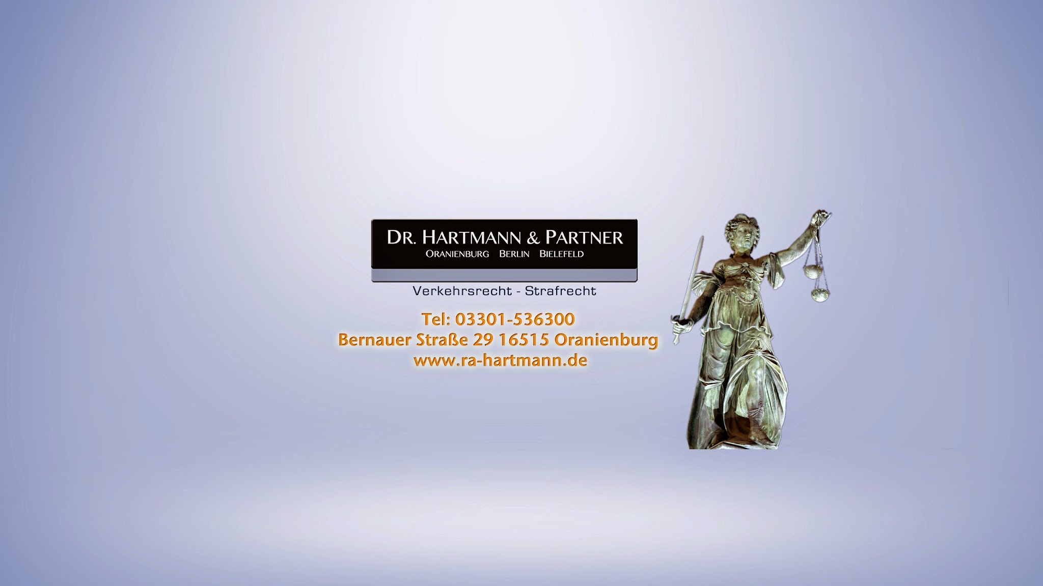 Fachanwalt Henning Hartmann - Verkehrsrecht YouTube banner