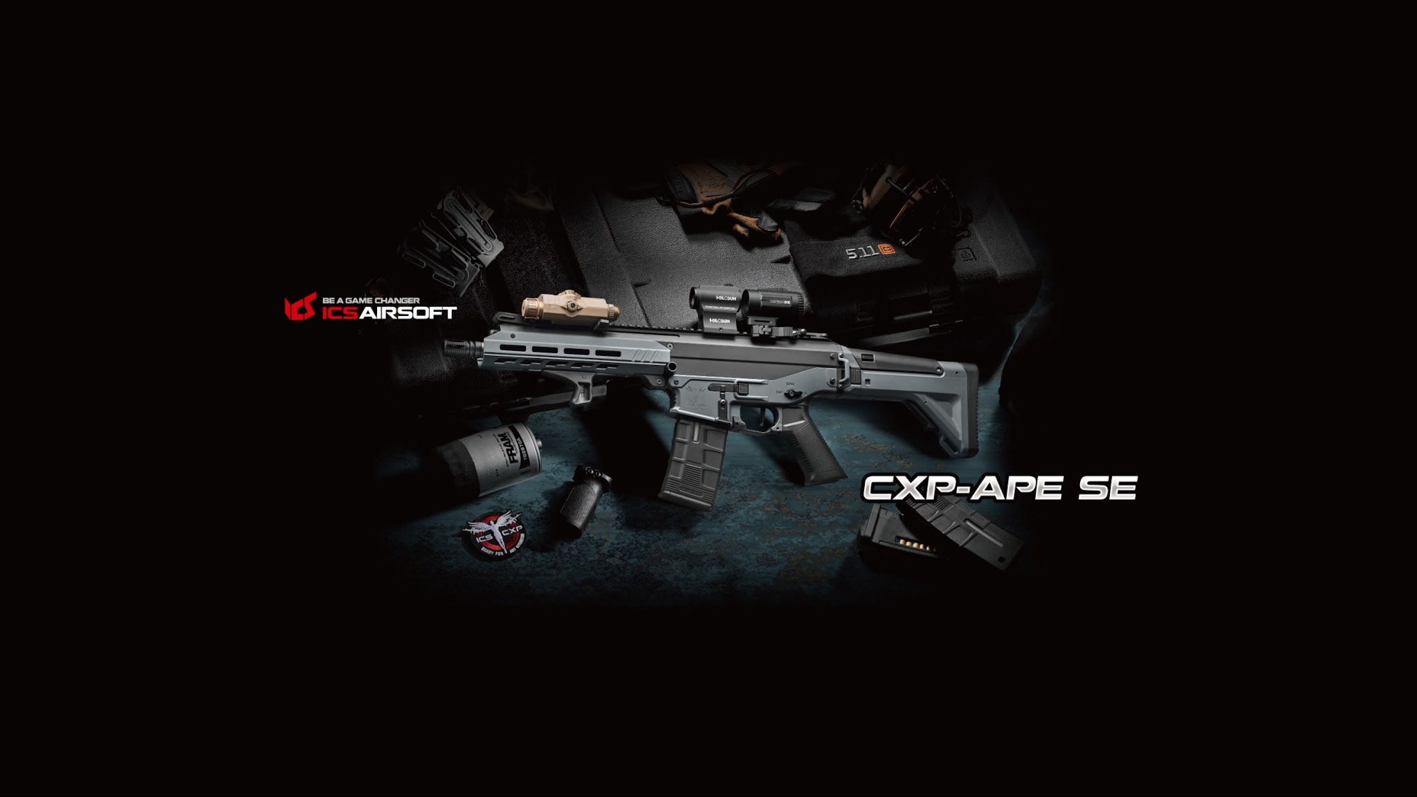 ICS AIRSOFT YouTube banner