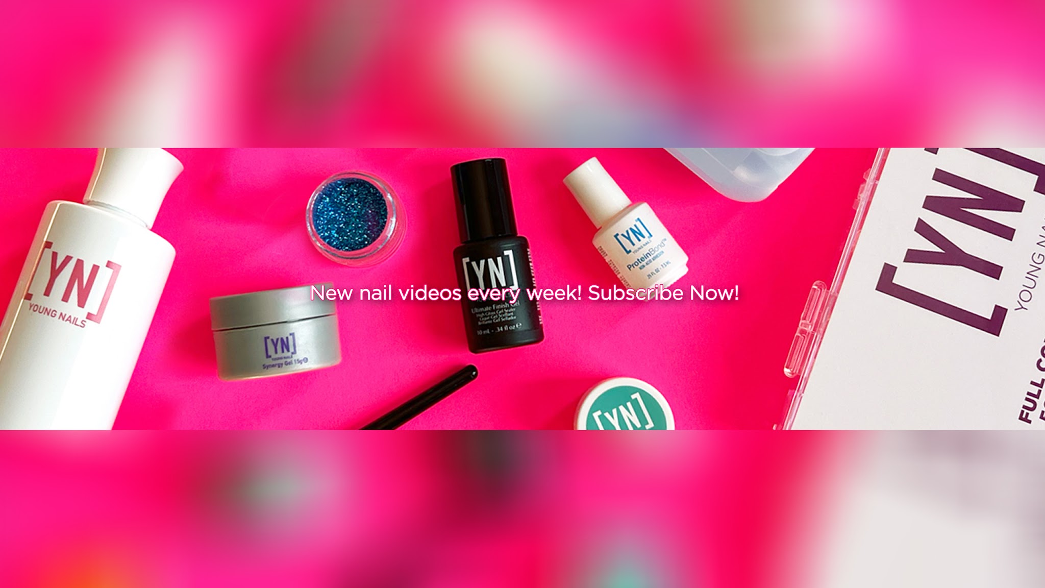 YoungNailsInc YouTube banner