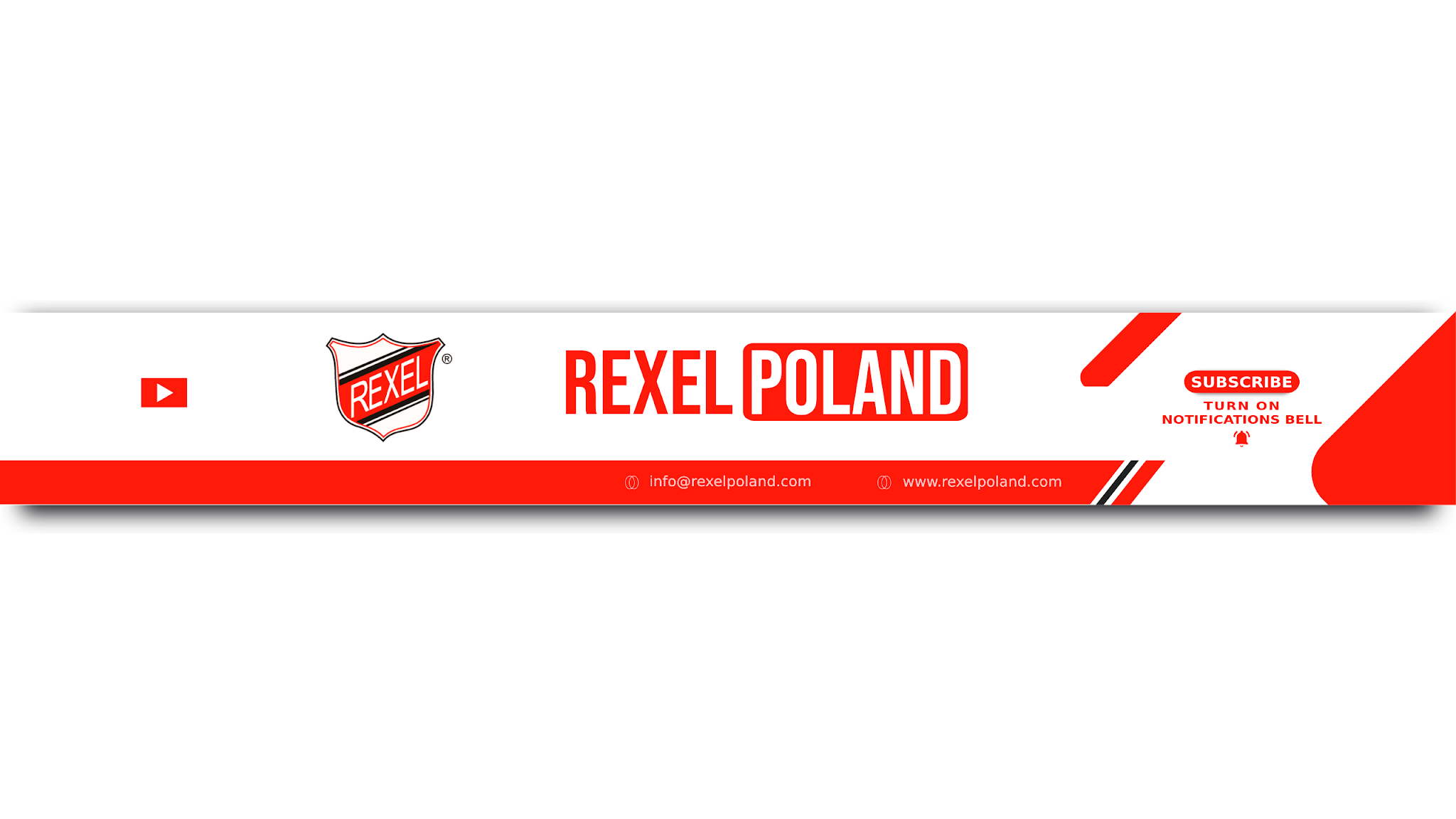 Rexel Poland YouTube banner