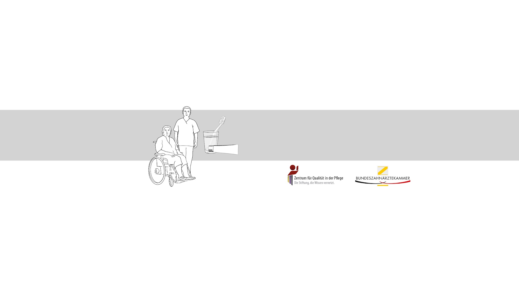 Bundeszahnärztekammer (BZÄK) / Zentrum für Qualität in der Pflege (ZQP) YouTube banner