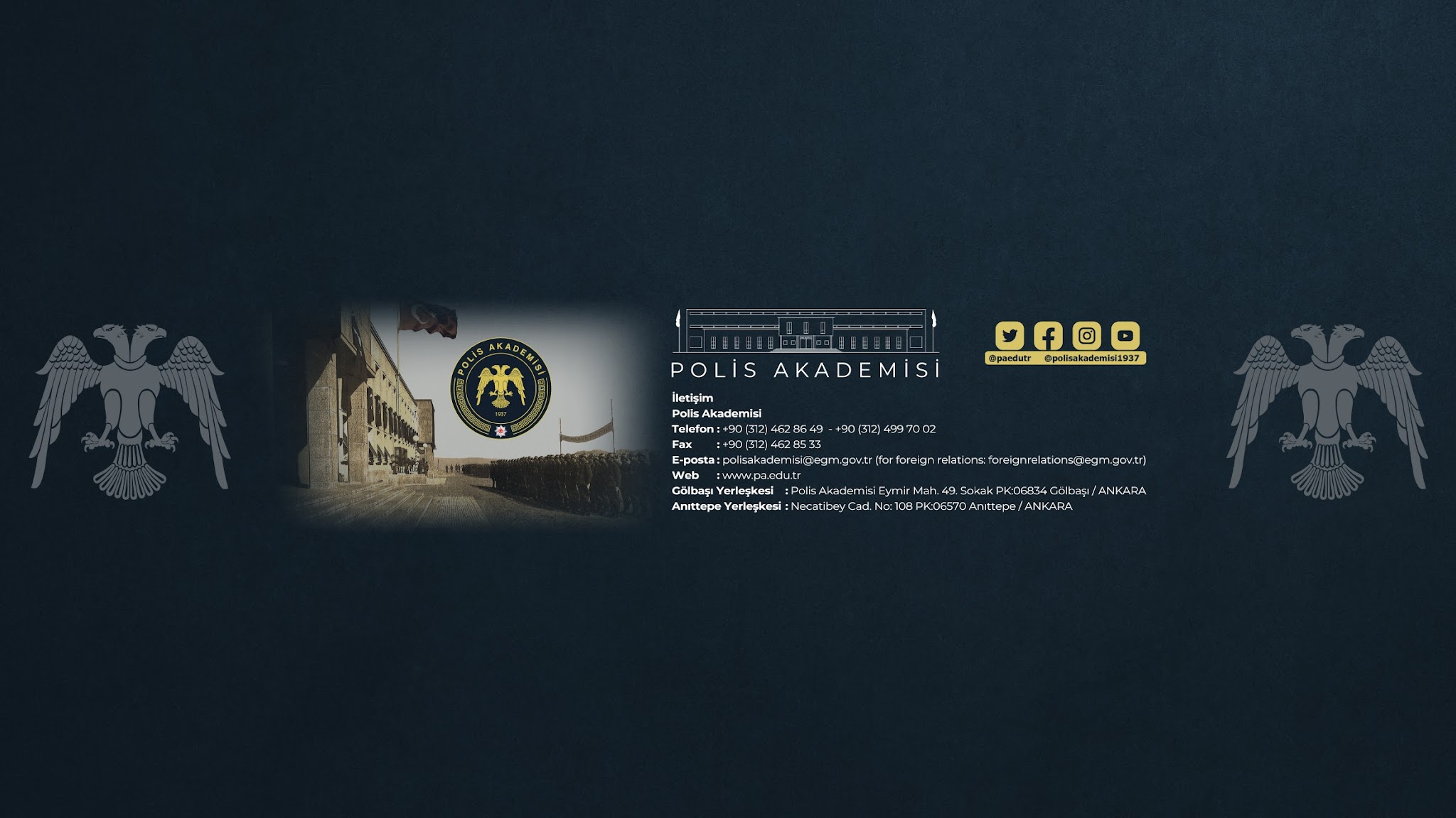 Polis Akademisi YouTube banner