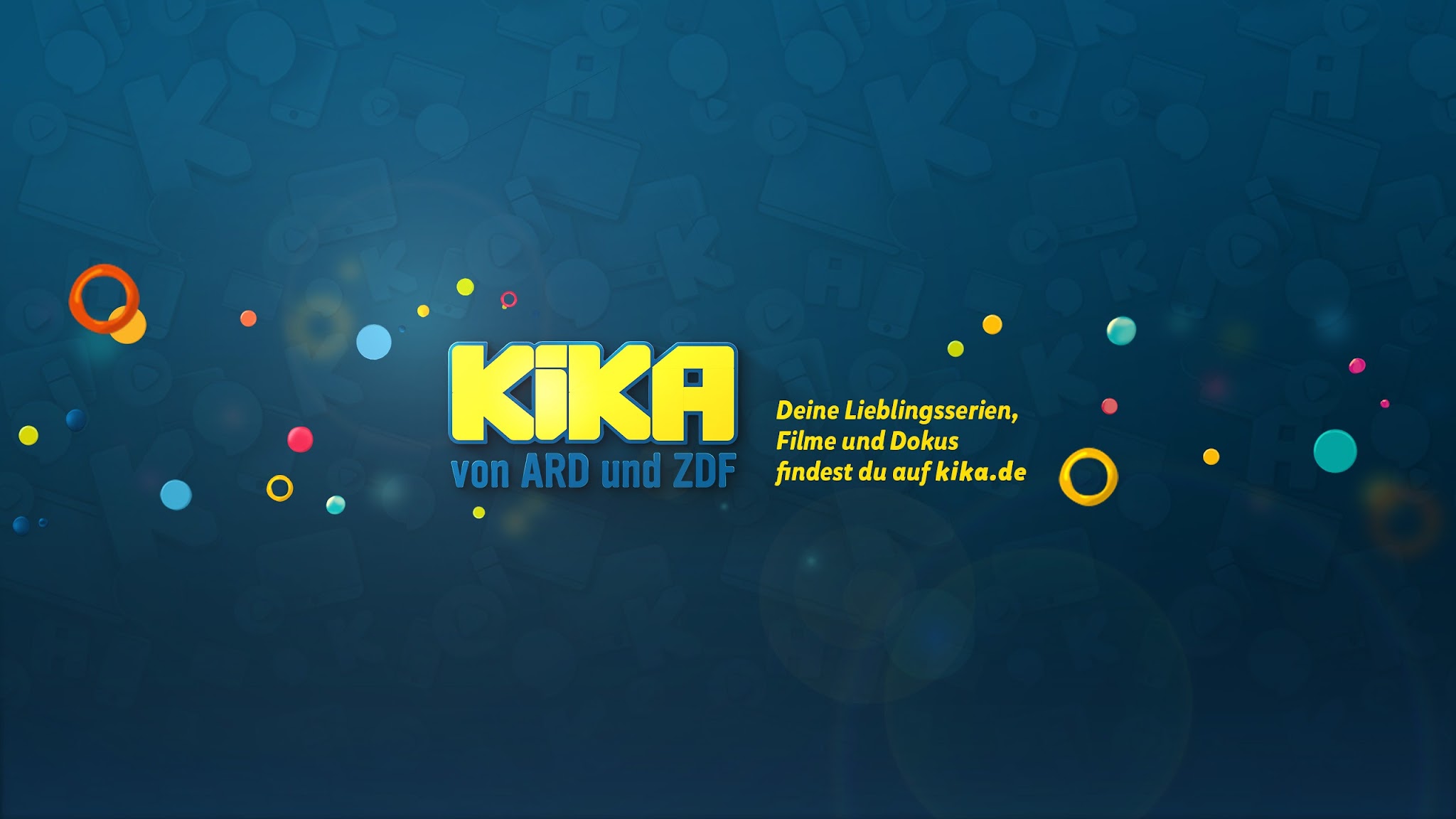 KiKA von ARD und ZDF YouTube banner