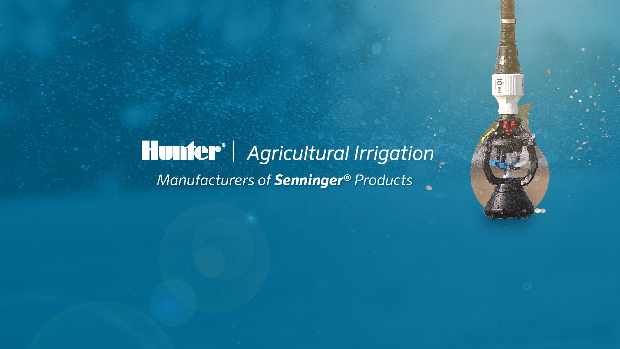 Hunter Agriculture | Senninger Products  YouTube banner