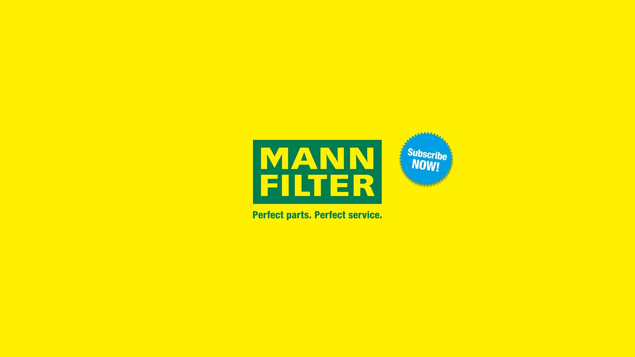 MANN-FILTER YouTube banner