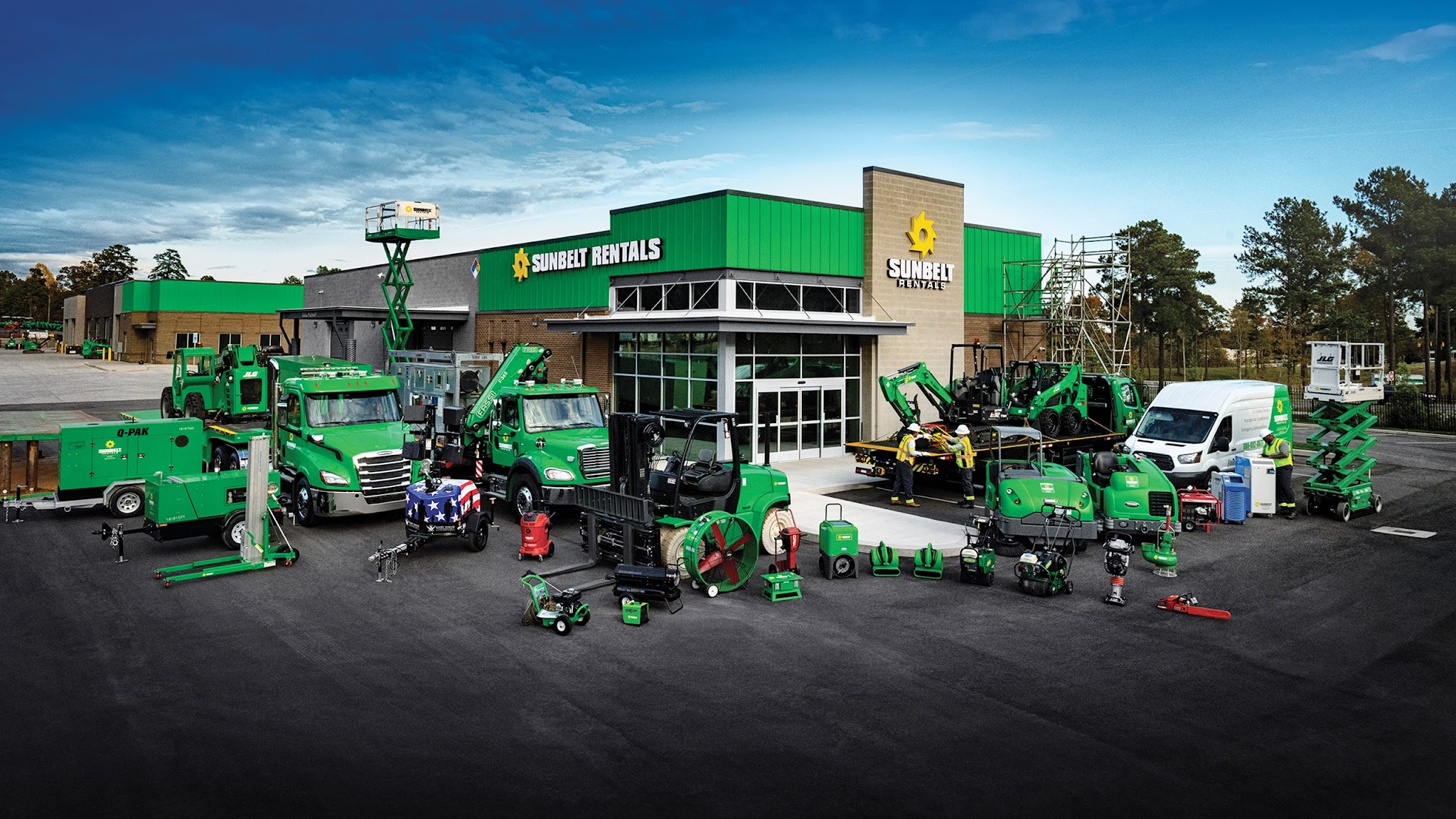 Sunbelt Rentals YouTube banner