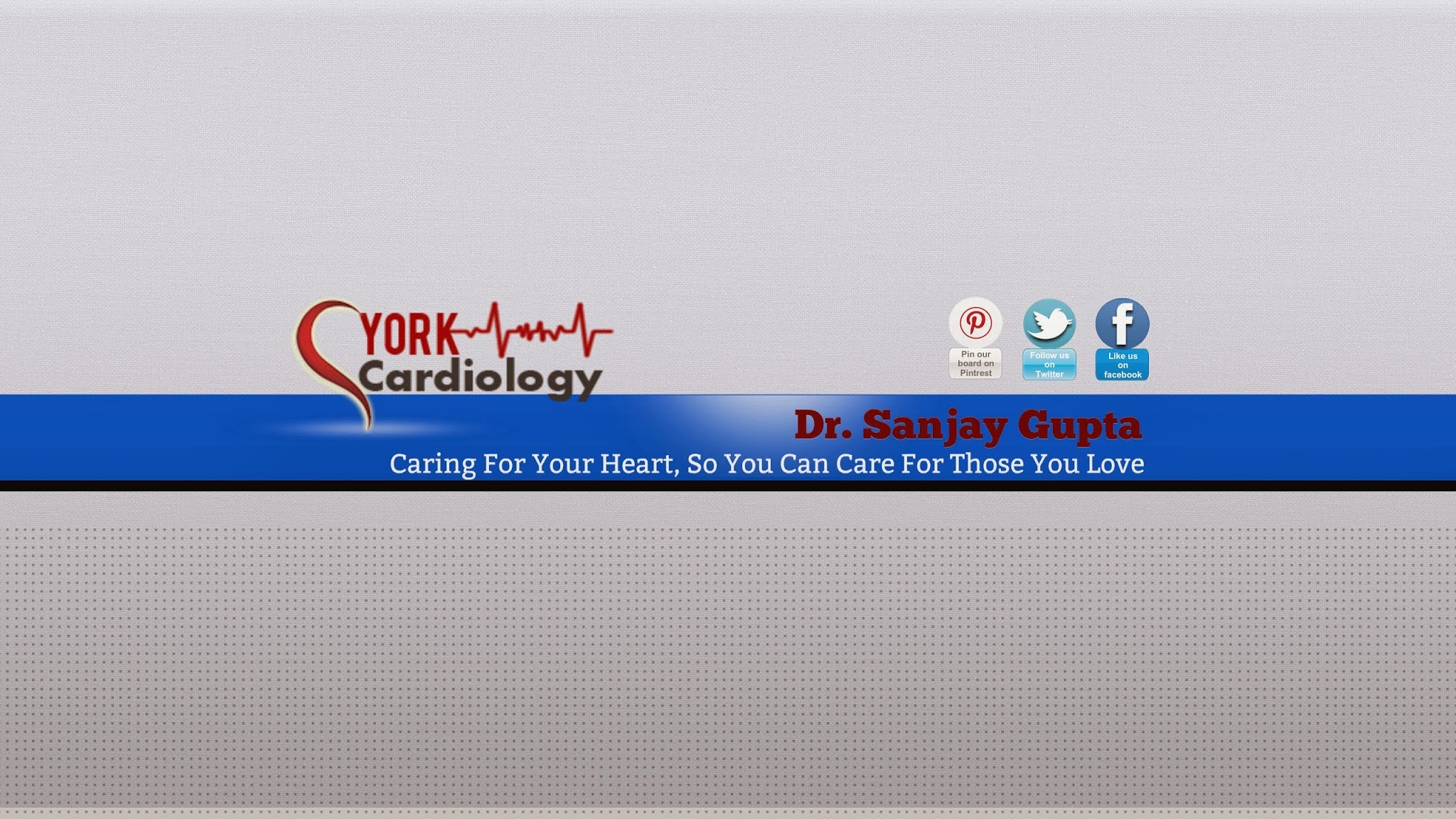 York Cardiology YouTube banner