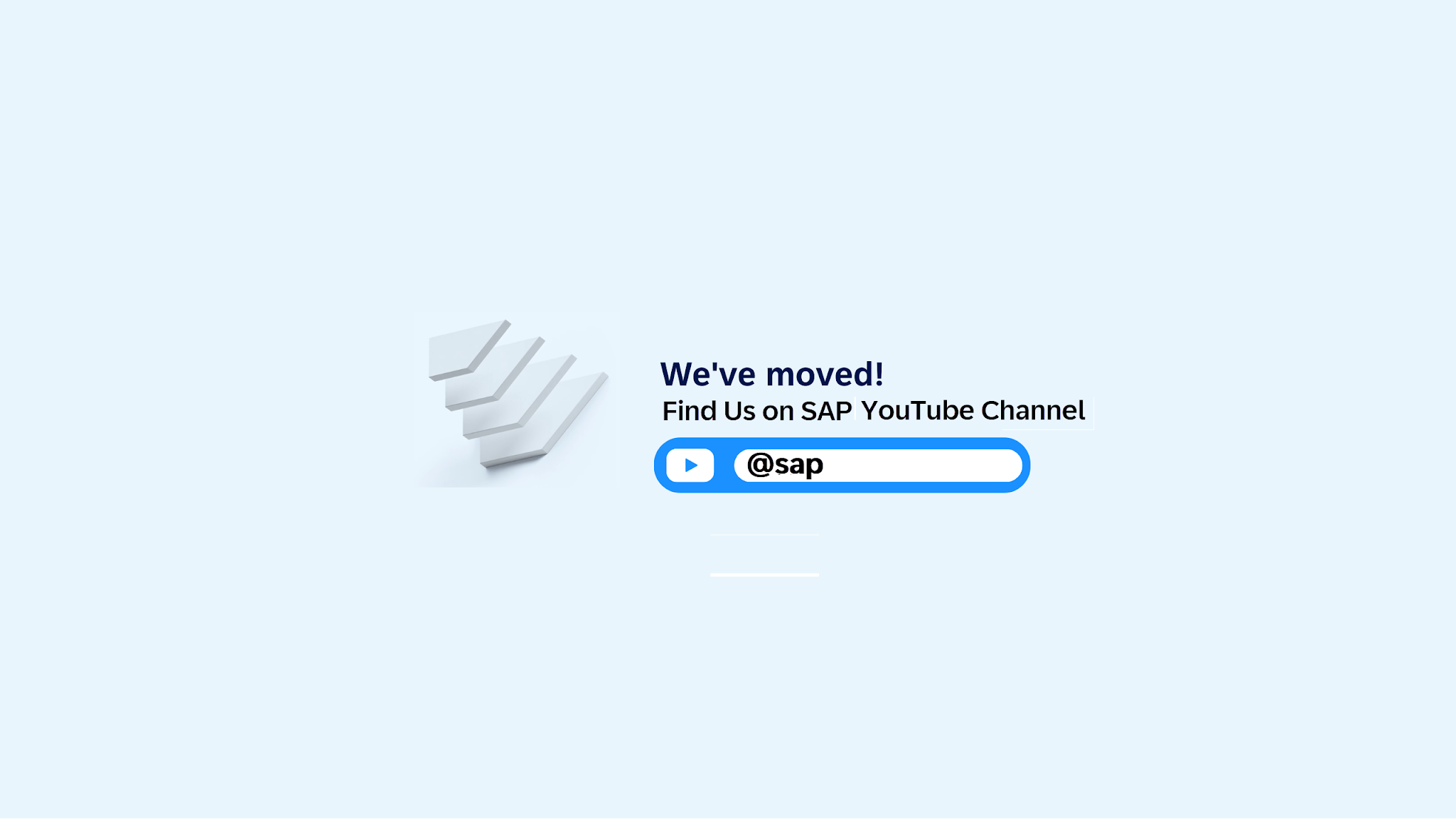 SAP TV YouTube banner