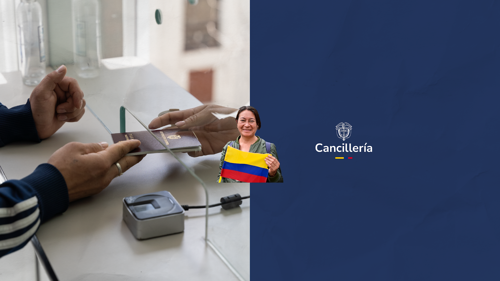 Cancillería Colombia YouTube banner