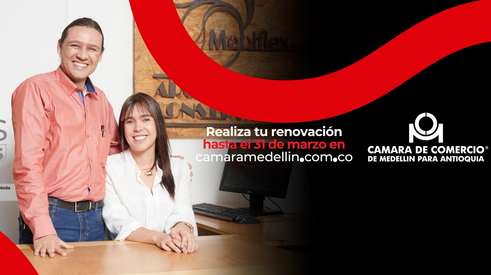 Cámara de Comercio de Medellín YouTube banner