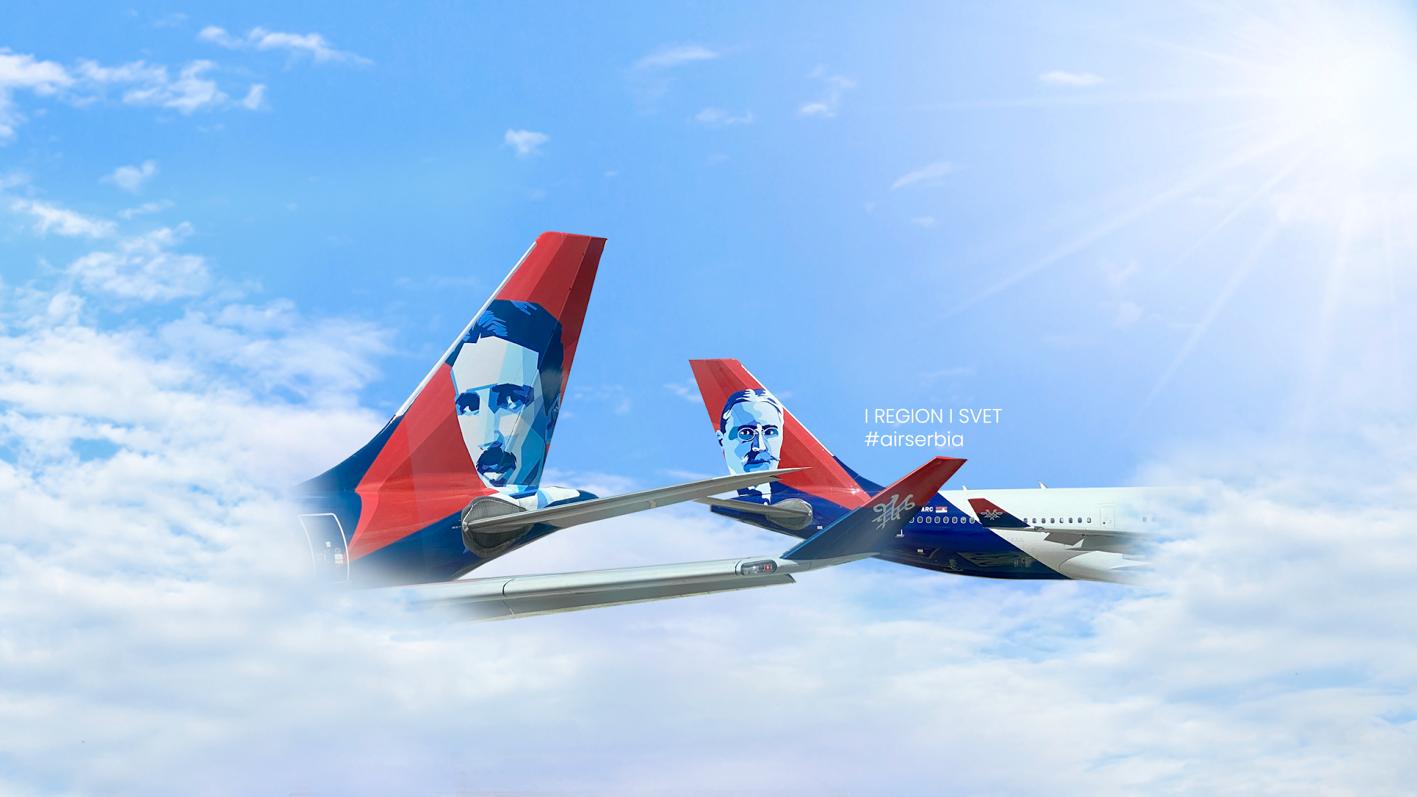Air Serbia YouTube banner