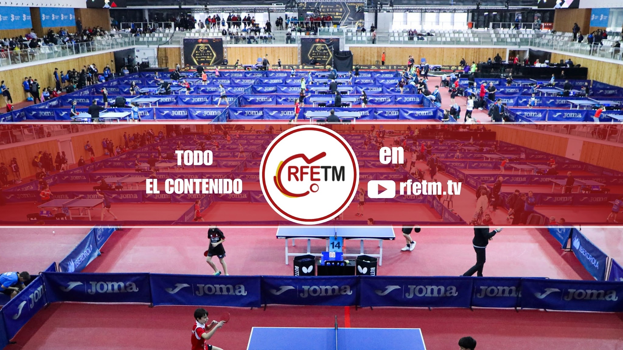 Real Federación Española de Tenis de Mesa YouTube banner