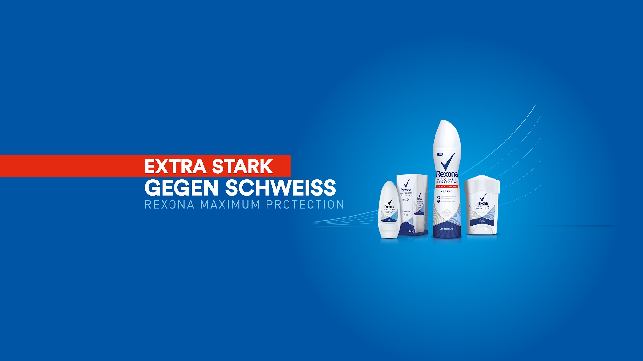 Rexona Österreich YouTube banner