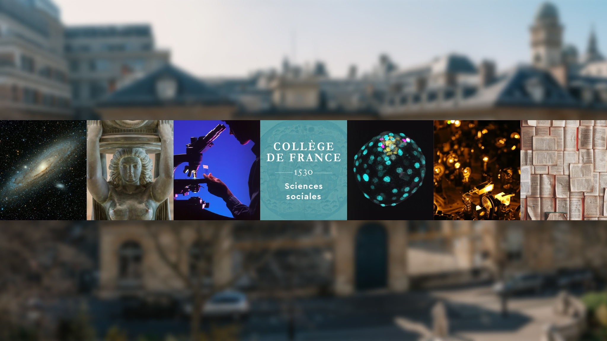 Sciences sociales - Collège de France YouTube banner