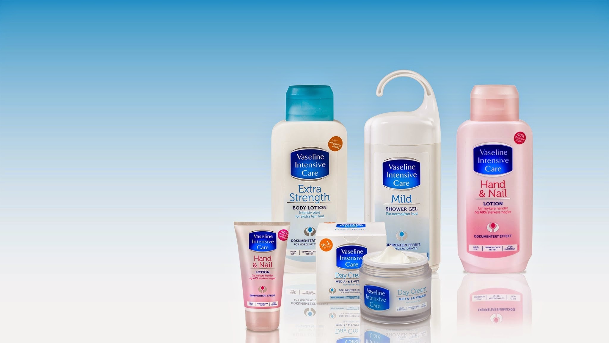 Vaseline Intensive Care Norge YouTube banner