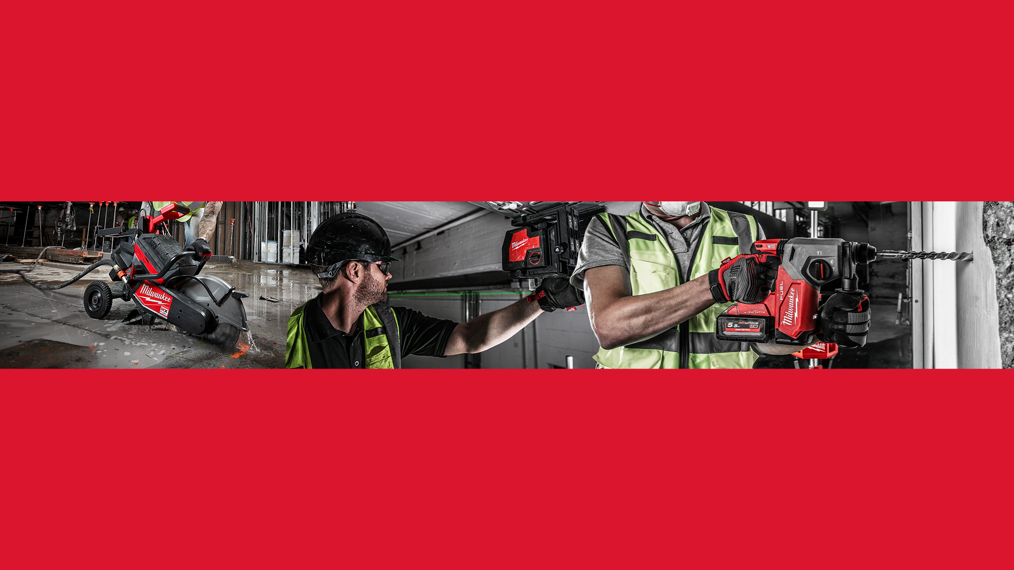 Milwaukee Tool Central and Eastern Europe YouTube banner