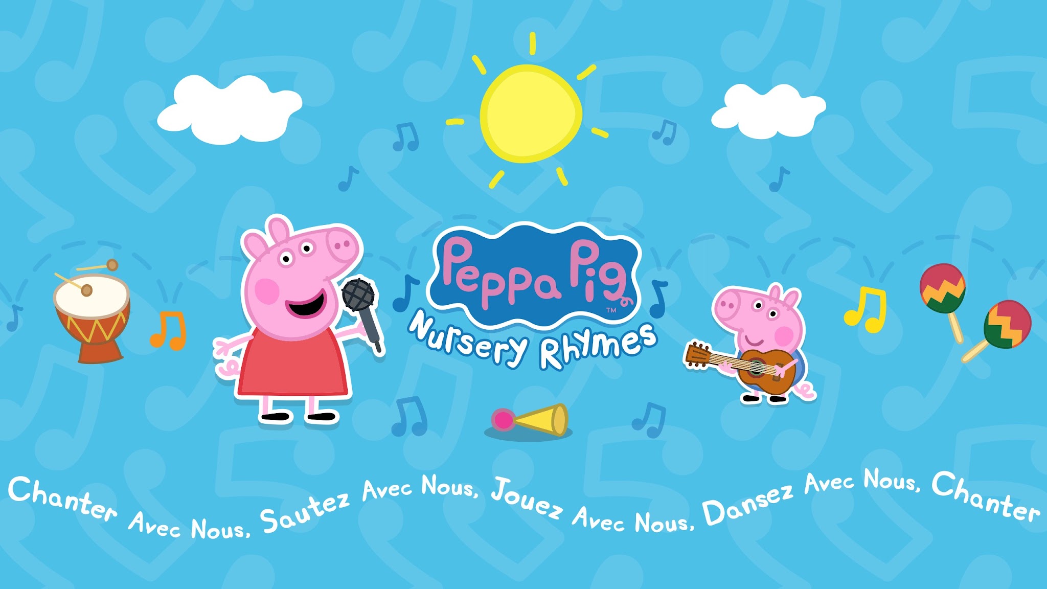 Peppa Pig – Les Comptines YouTube banner