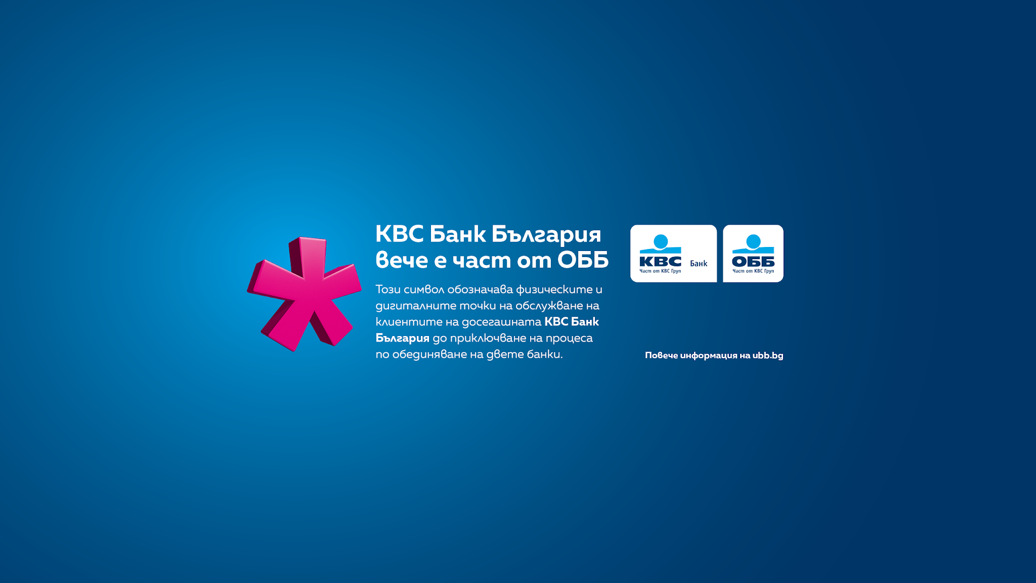 KBC Банк България YouTube banner