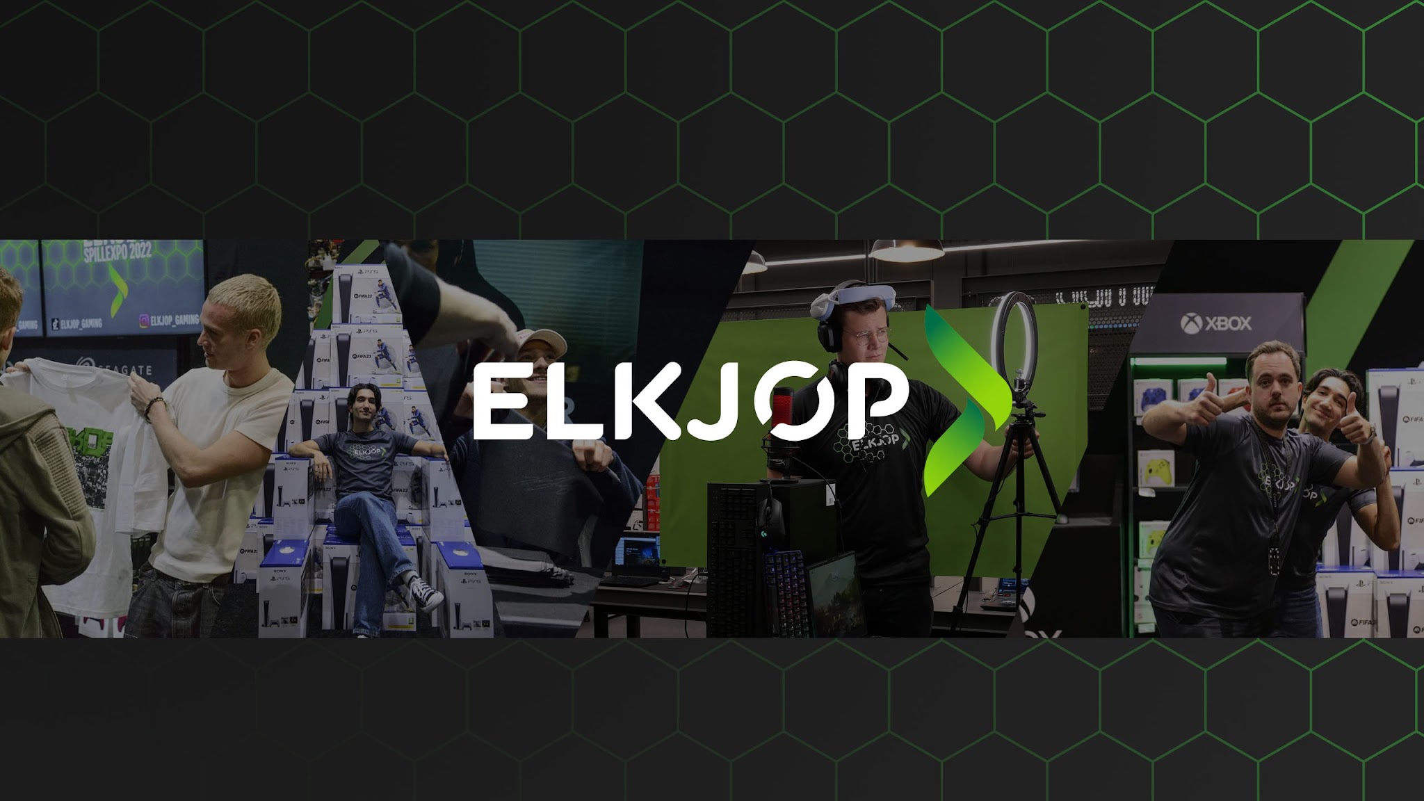 Elkjøp Gaming YouTube banner