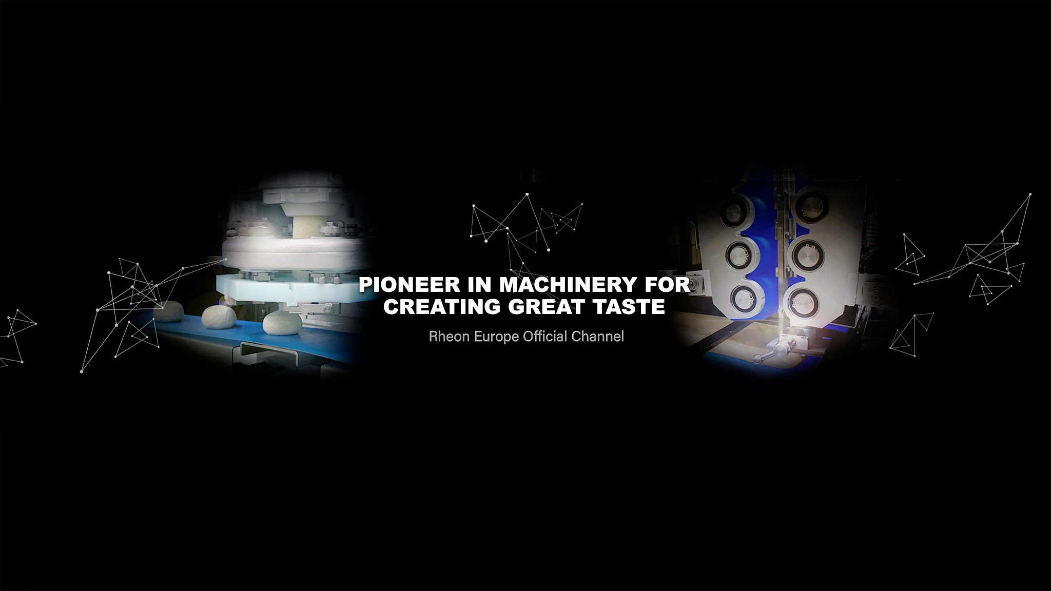 Rheon Europe Official YouTube banner