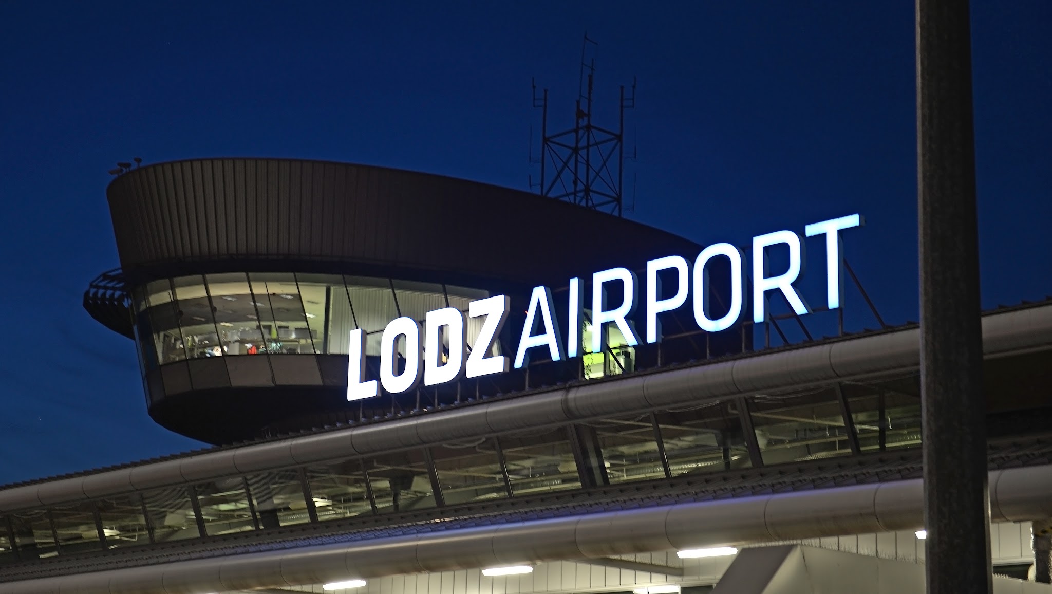 Lodz Airport YouTube banner