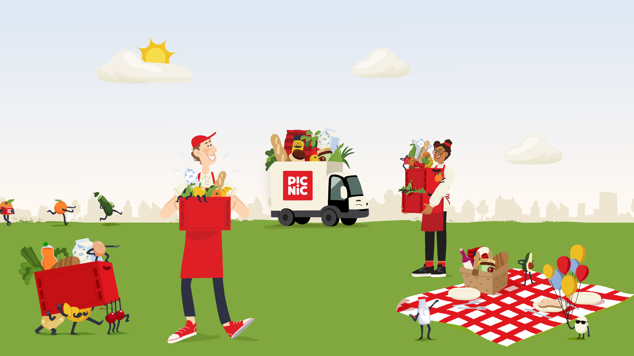 Picnic YouTube banner