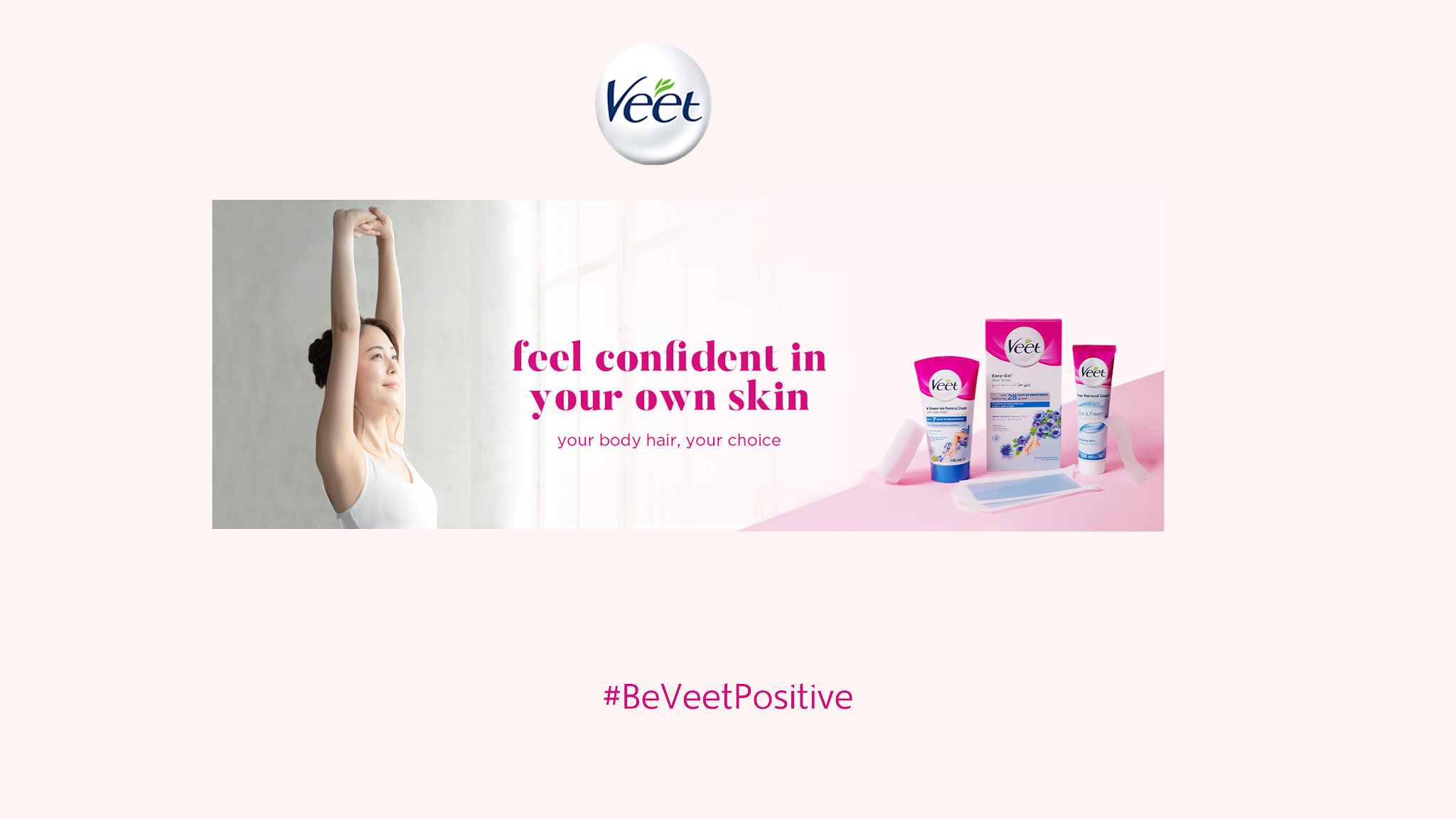 Veet Singapore YouTube banner