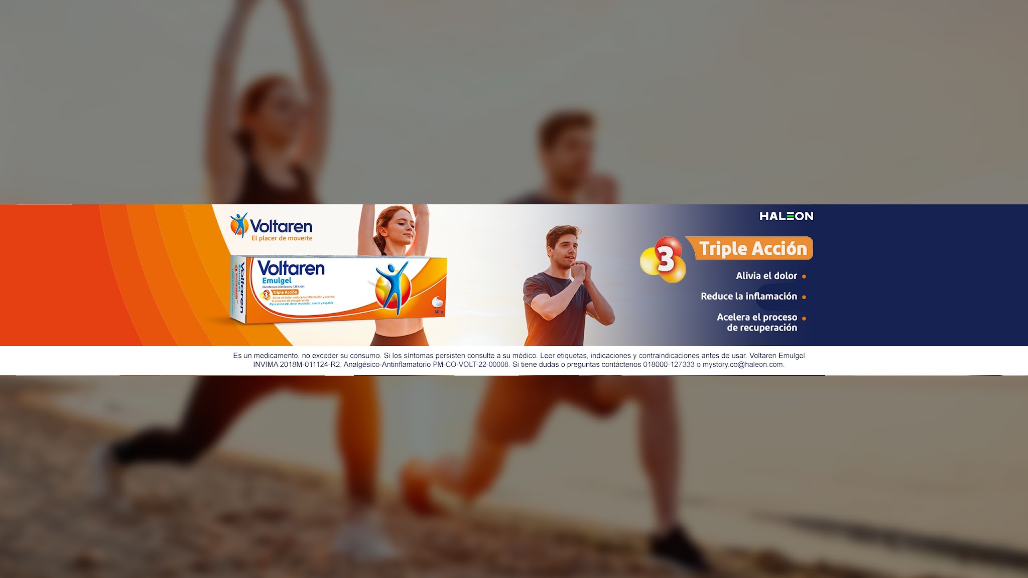 Voltaren CO YouTube banner