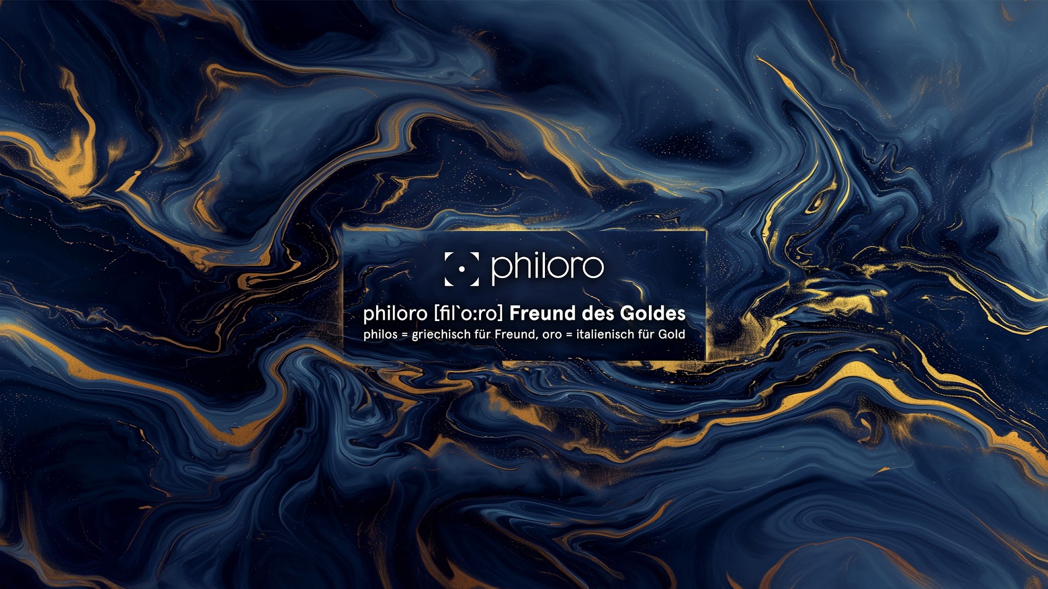 philoro YouTube banner
