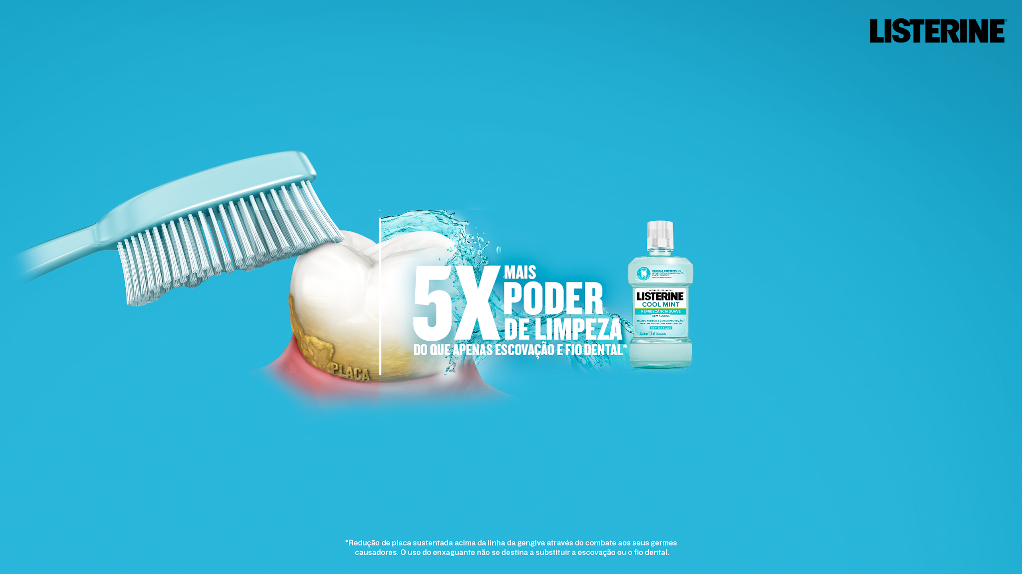 LISTERINE® Brasil YouTube banner