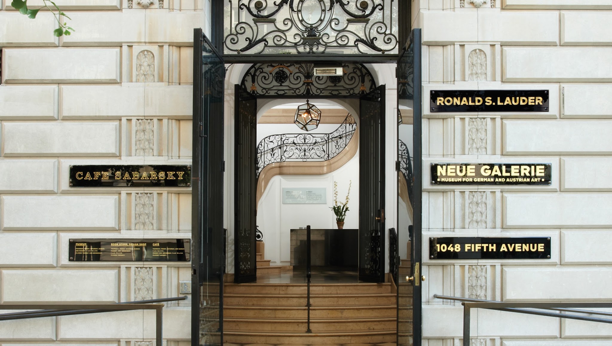 Neue Galerie New York YouTube banner